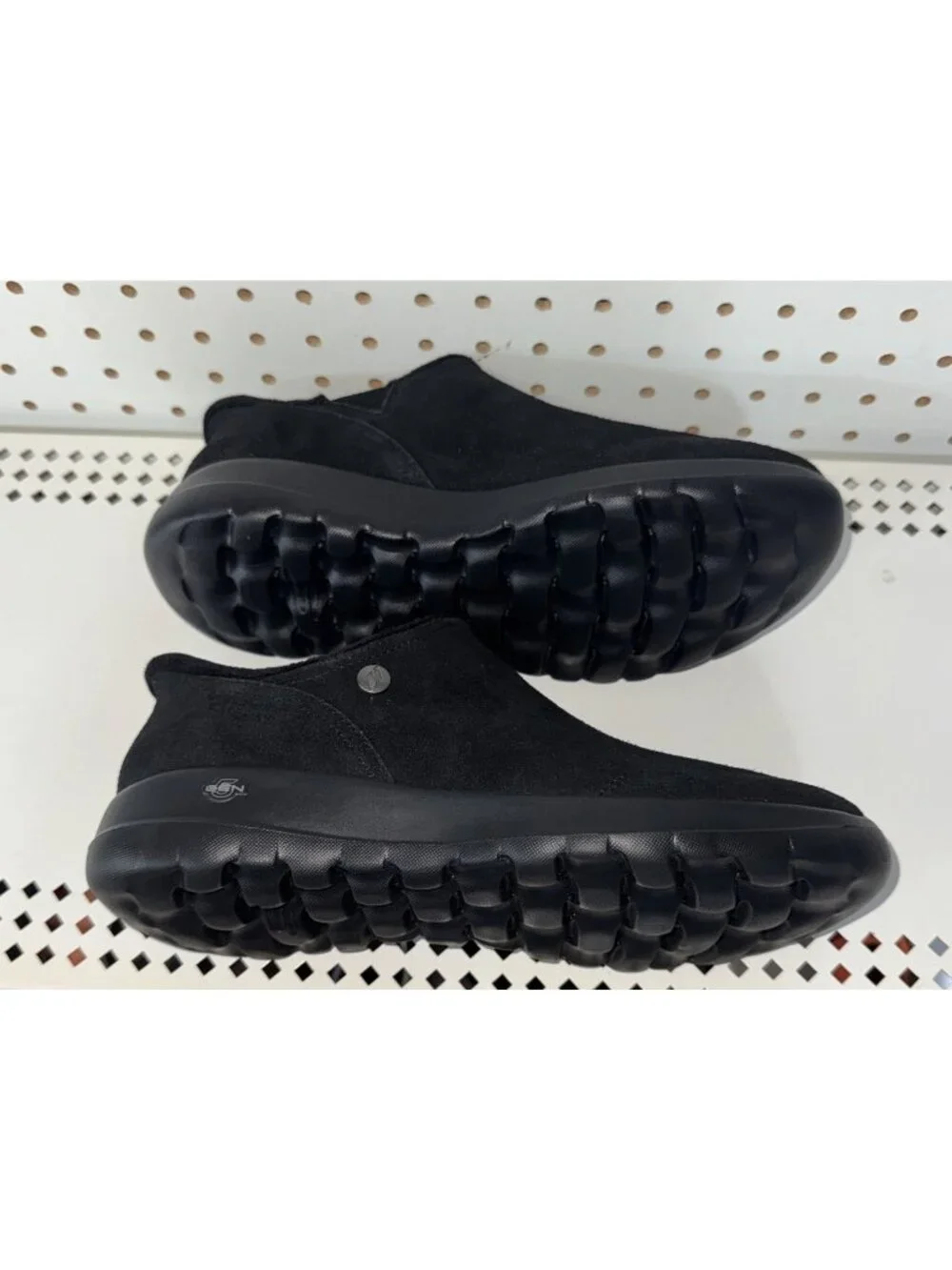 Skechers Slip-Ins On The Go Joy Sophia Womens Casual Suede Slip On Shoes Size 9